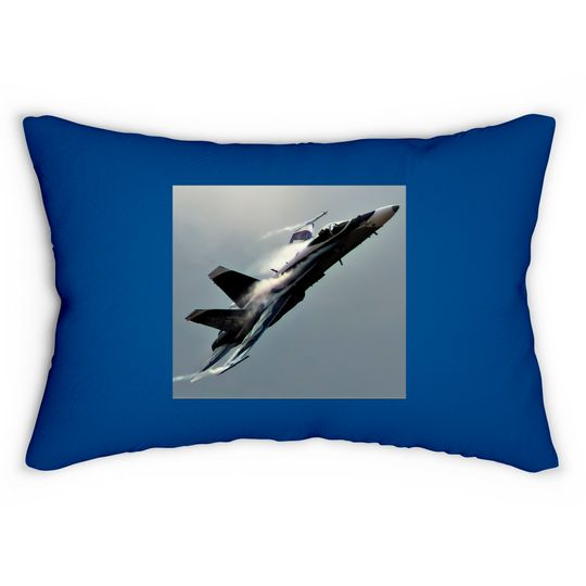Discover F-18 Hornet Vapor Turn - F 18 - Lumbar Pillows