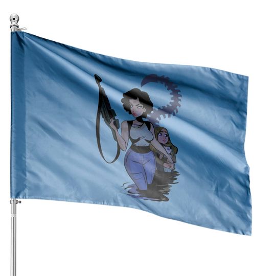 Discover Aliens - Aliens Movie - House Flags