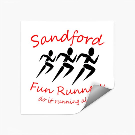 Discover Sandford Fun Runners - Hot Fuzz - Stickers