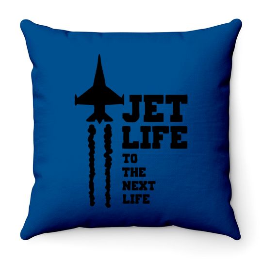 Discover Jet Life - stayflyclothing.com Throw Pillows