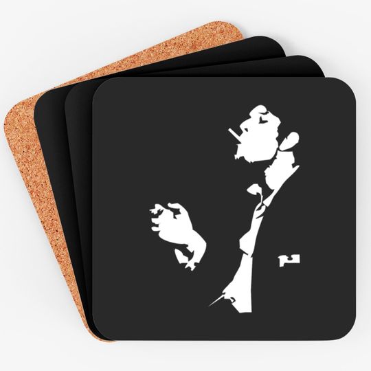 Discover TOM WAITS ROCK INDIE ROCK POP MUSIC Coasters