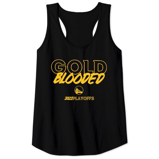 Discover Gold Blooded Warriors Tank Tops