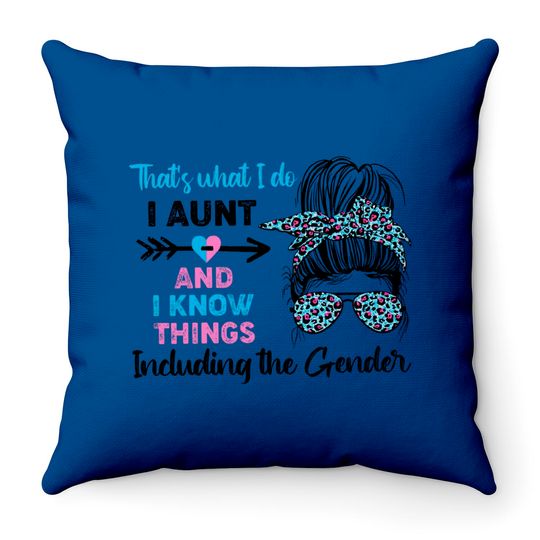 Discover New Aunt Throw Pillows, Keeper Of The Gender Throw Pillows