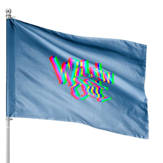 Discover Wild N Out Glitch House Flags
