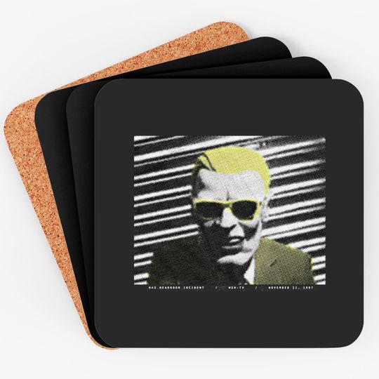 Discover Max Headroom Incident Coasters