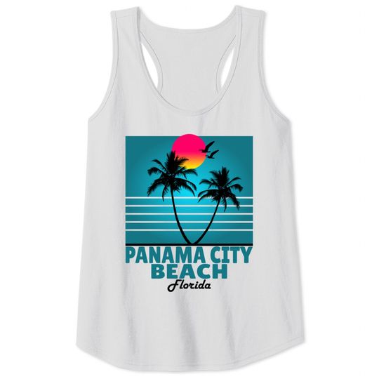 Discover Panama City Beach Florida souvenir - Panama City Beach - Tank Tops