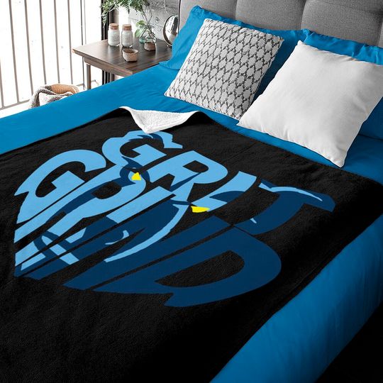 Discover Grizzlie Grit Grind Logo - Memphis Grizzlies Basketball - Baby Blankets