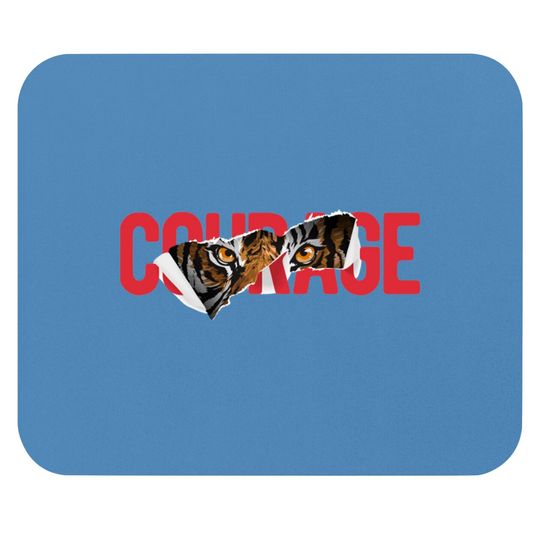 Discover Courage - Courage - Mouse Pads