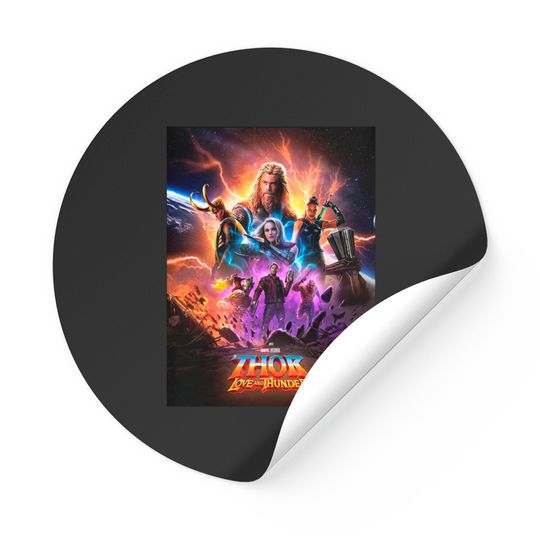 Discover Thor Love And Thunder Stickers