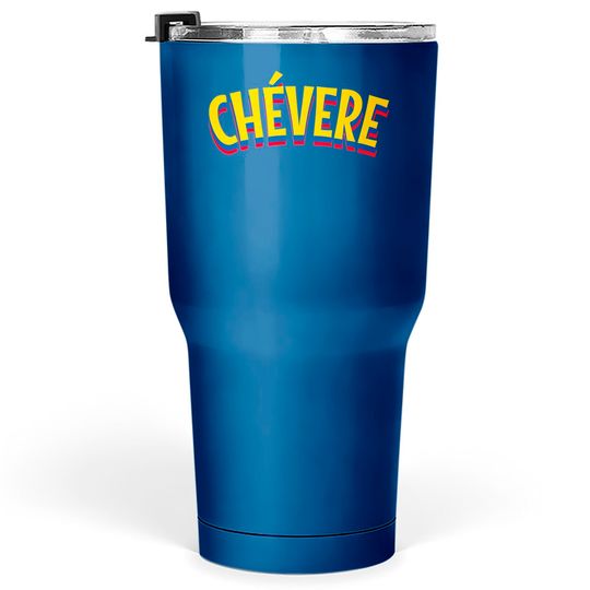 Discover Chevere - amarillo azul rojo - Chevere - Tumblers 30 oz