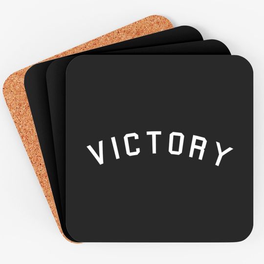 Discover Victory - Victory Quote - Coasters