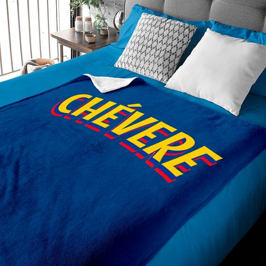 Discover Chevere - amarillo azul rojo - Chevere - Baby Blankets