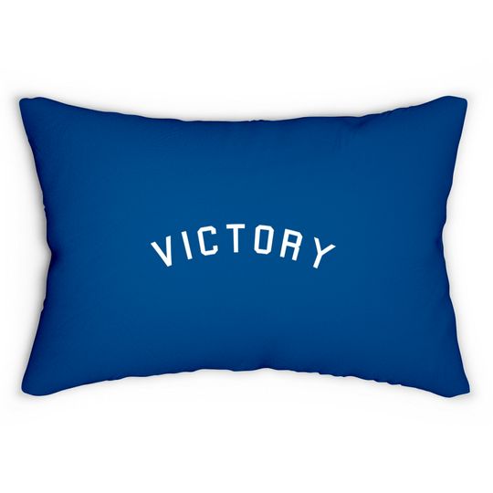 Discover Victory - Victory Quote - Lumbar Pillows