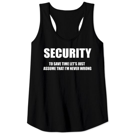 Discover Bouncer Tank Tops Gift Fir Bouncer Security Tee Shirt Occupation Tee Shirt