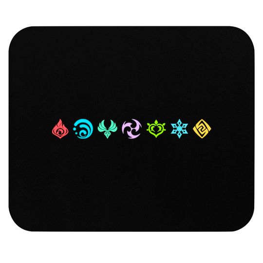 Discover Genshin Visions - Genshin Impact - Mouse Pads