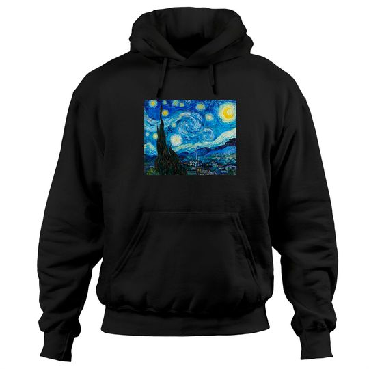 Discover The Starry Night by Vincent Van Gogh - Starry Night - Hoodies