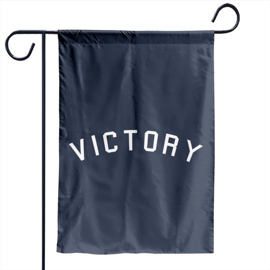 Discover Victory - Victory Quote - Garden Flags