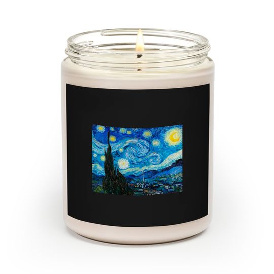 Discover The Starry Night by Vincent Van Gogh - Starry Night - Scented Candles