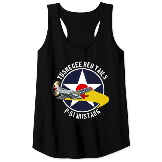 Discover Tuskegee Red Tails - Tuskegee Airmen - Tank Tops