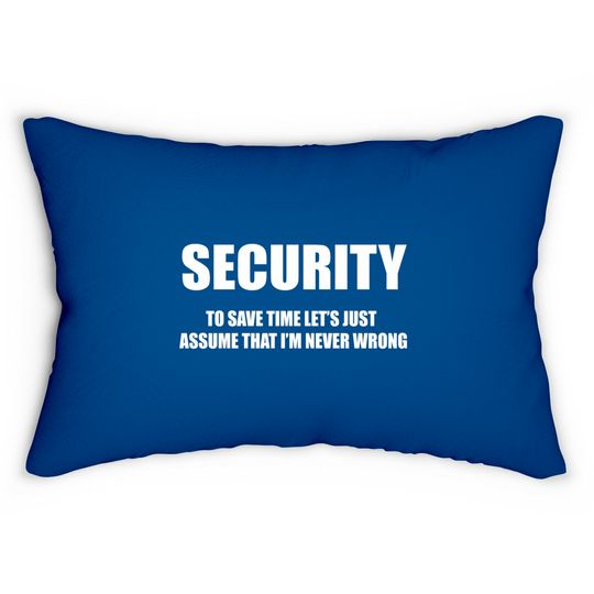 Discover Bouncer Lumbar Pillows Gift Fir Bouncer Security Lumbar Pillow Lumbar Pillow Occupation Lumbar Pillow Lumbar Pillow