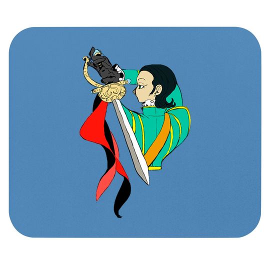Discover Sylvando, The Knight in Smiling Armor - DQXI - Dragon Quest Xi - Mouse Pads