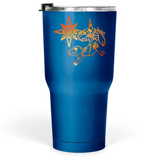 Discover Crest of Courage - Digimon - Tumblers 30 oz