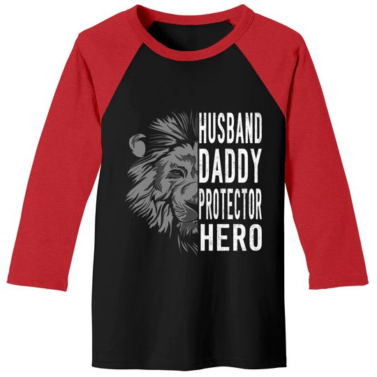 Discover husband daddy protective hero.father's day gift - Husband Daddy Protector Hero - Baseball Tees