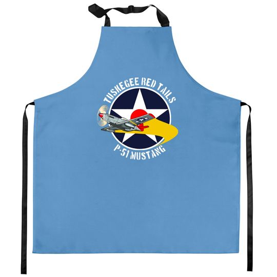 Discover Tuskegee Red Tails - Tuskegee Airmen - Kitchen Aprons