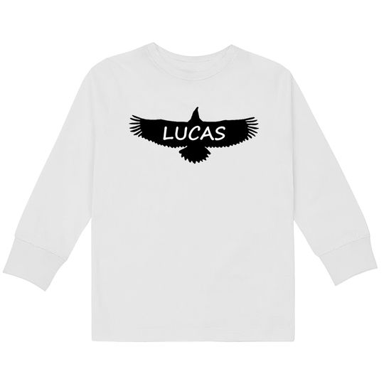 Discover Lucas Eagle - Lucas -  Kids Long Sleeve T-Shirts