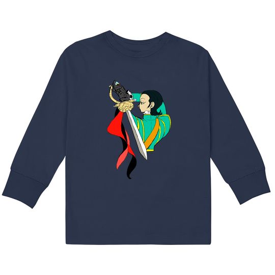 Discover Sylvando, The Knight in Smiling Armor - DQXI - Dragon Quest Xi -  Kids Long Sleeve T-Shirts