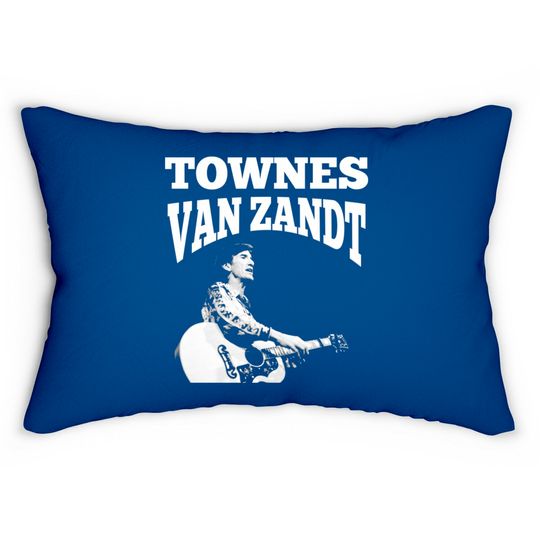 Discover American singer-songwriter legend fans gift - Townes Van Zandt American Songwriting - Lumbar Pillows