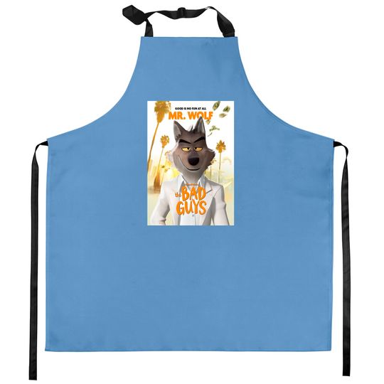 Discover The Bad Guys 2022 Film , The Bad Guys Movie 2022, Mr Wolf Classic Kitchen Aprons