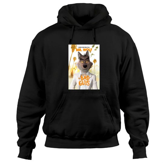 Discover The Bad Guys 2022 Film , The Bad Guys Movie 2022, Mr Wolf Classic Hoodies