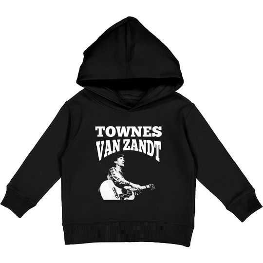 Discover American singer-songwriter legend fans gift - Townes Van Zandt American Songwriting - Kids Pullover Hoodies