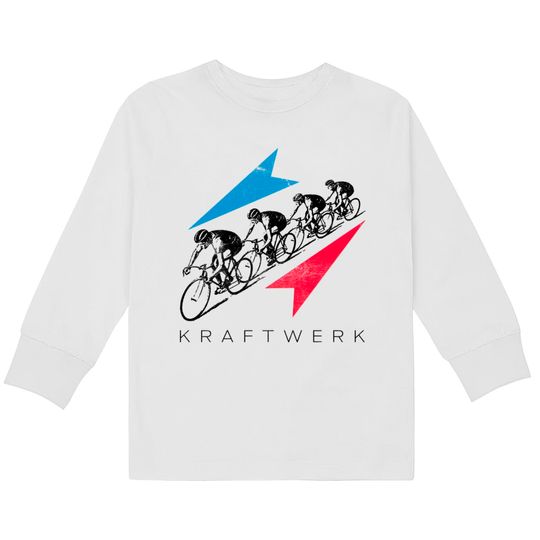 Discover Kraftwerk Retro Original Fan Art Design - Kraftwerk -  Kids Long Sleeve T-Shirts