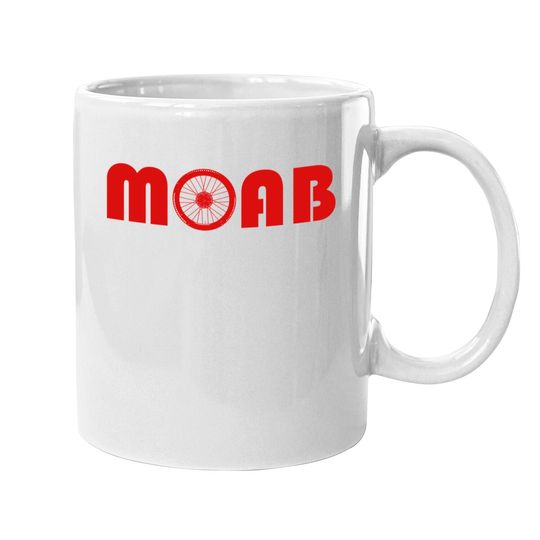 Discover Moab (Bike Wheel) - Mountain Bike - Mugs