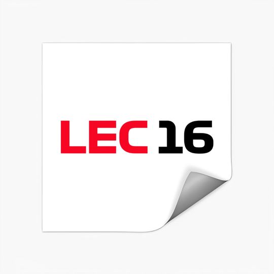 Discover Charles Leclerc F1 Fan Stickers | Ferrari Team | Formula 1 Stickers