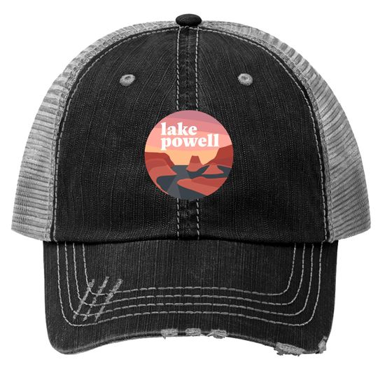 Discover Lake Powell - National Parks - Trucker Hats