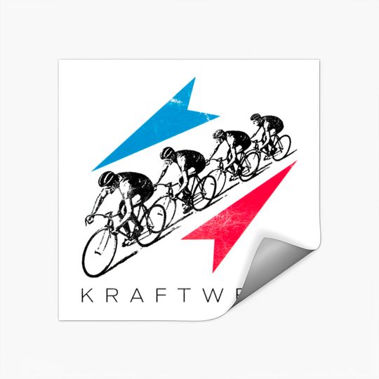 Discover Kraftwerk Retro Original Fan Art Design - Kraftwerk - Stickers