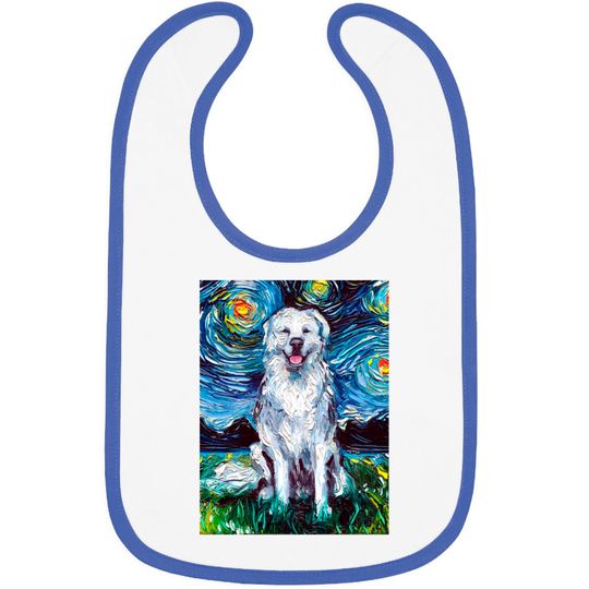 Discover Great Pyrenees Night - Great Pyrenees - Bibs