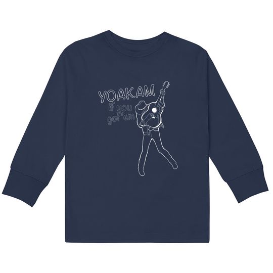 Discover Dwight Yoakam - Dwight Yoakam -  Kids Long Sleeve T-Shirts