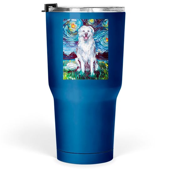 Discover Great Pyrenees Night - Great Pyrenees - Tumblers 30 oz