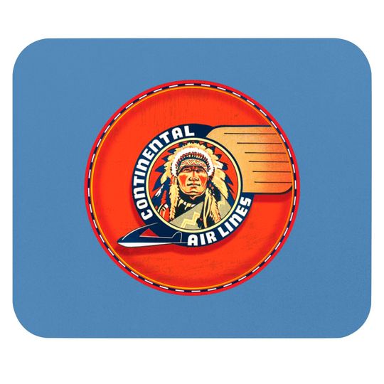 Discover Continental Airlines - Continental Airlines - Mouse Pads