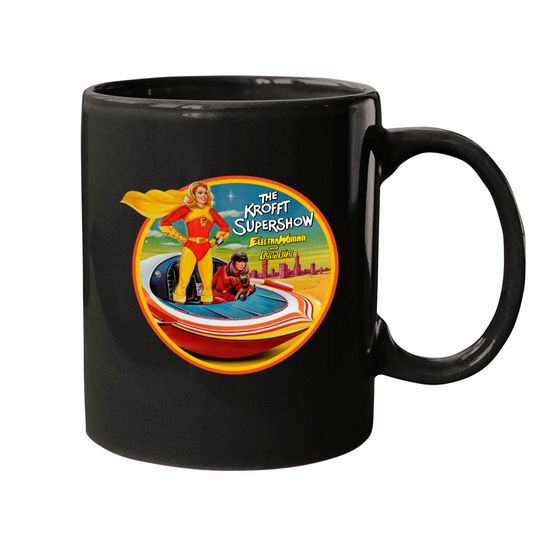 Discover ElectraWoman and DynaGirl - Electra Woman Dyna Girl - Mugs