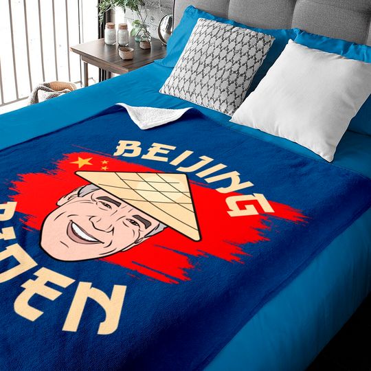 Discover Political Beijing Biden - Anti Joe Biden For President 2020 - Beijing Biden Anti Joe Biden - Baby Blankets