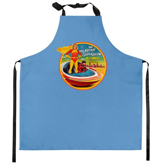 Discover ElectraWoman and DynaGirl - Electra Woman Dyna Girl - Kitchen Aprons