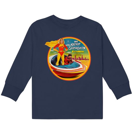 Discover ElectraWoman and DynaGirl - Electra Woman Dyna Girl -  Kids Long Sleeve T-Shirts