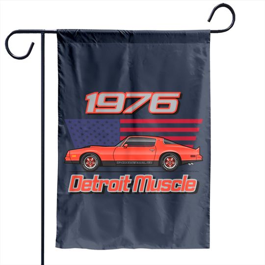 Discover Orange Formula - 1976 Firebird Formula - Garden Flags