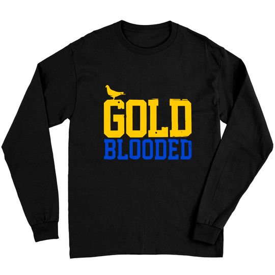 Discover Warriors Gold Blooded 2022 Shirt, Gold Blooded unisex Long Sleeves