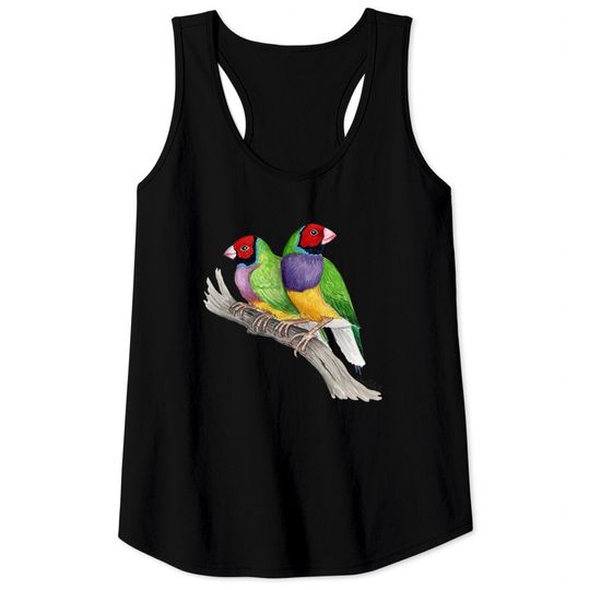 Discover Gouldian Finches Classic Tank Tops